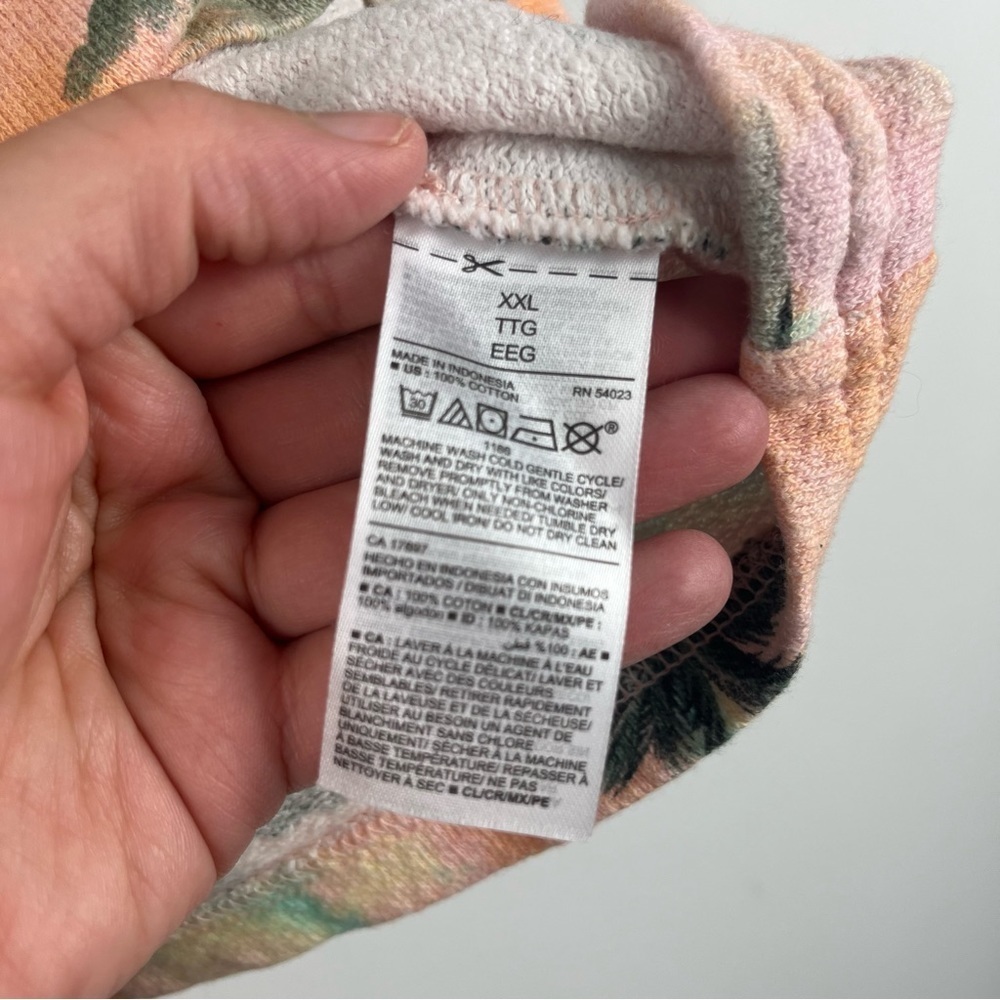 Old Navy‎ Oversized Beach Fleece With Rolled Sleeves Women’s Size XXL - Picture 8 of 10